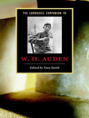 cover image of The Cambridge Companion to W. H. Auden